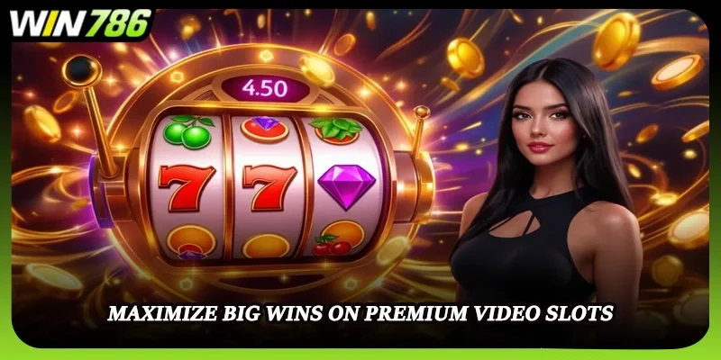 Maximize big wins on premium video slots