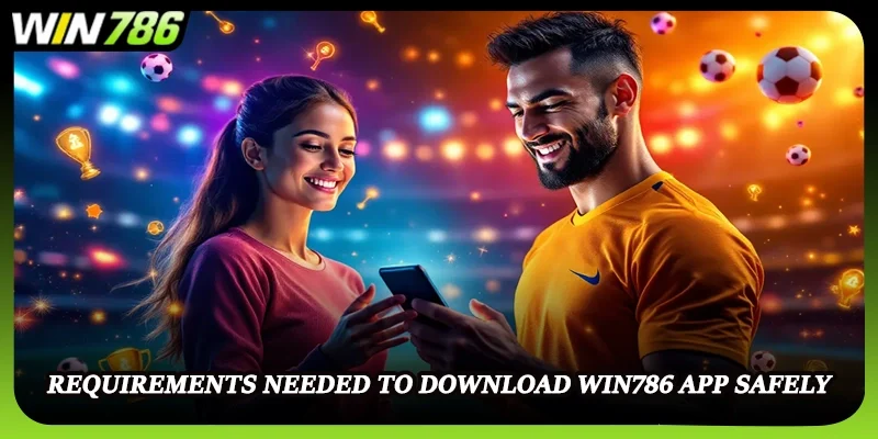 Requirements needed to download WIN786 app safely