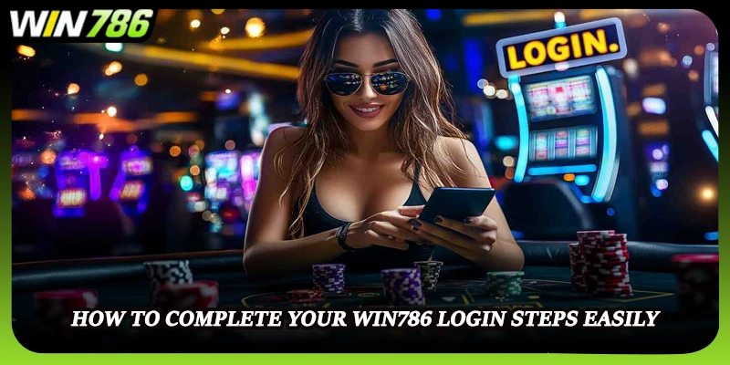 How to complete your WIN786 login steps easily