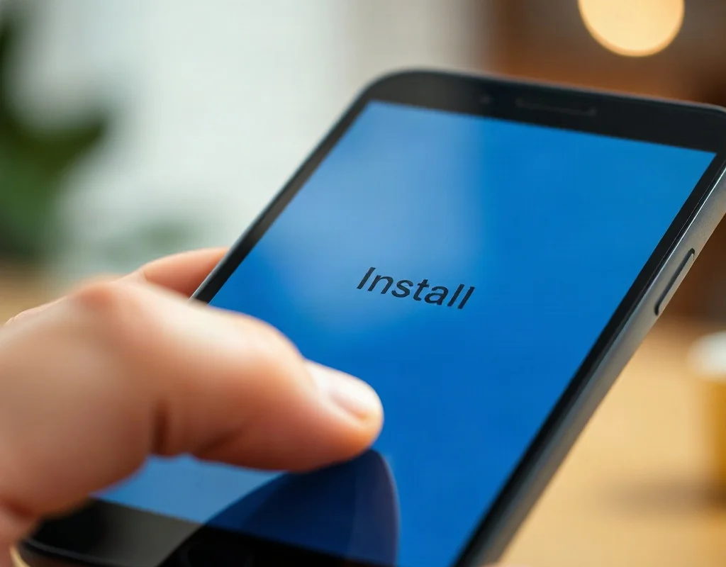 Installing a casino app on Android phone