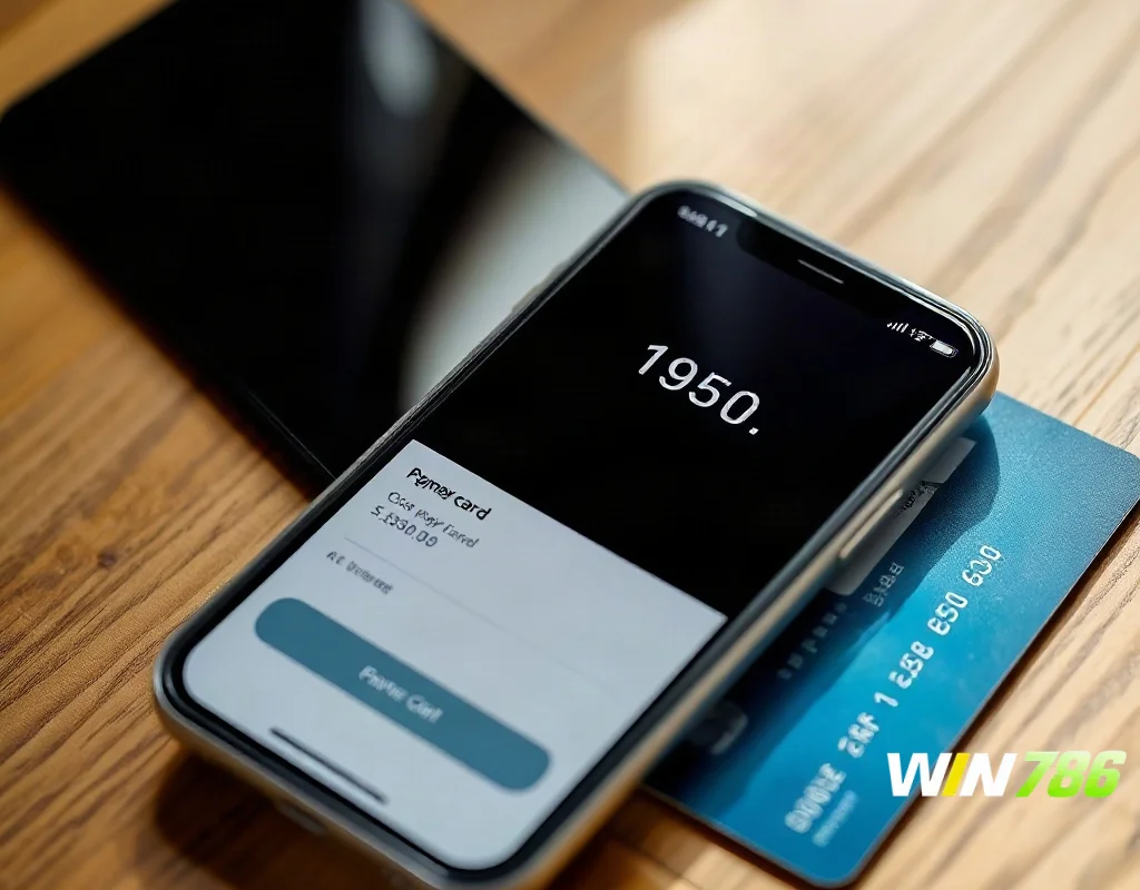 Player completing a withdrawal after depositing with the WIN786 first deposit bonus