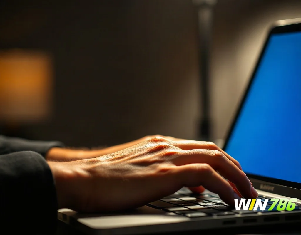 Laptop and phone showing a payment transaction process for deposits and withdrawals