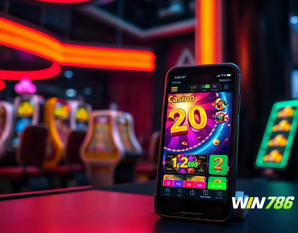 WIN786 Game Update 2026: new interface and features on a smartphone