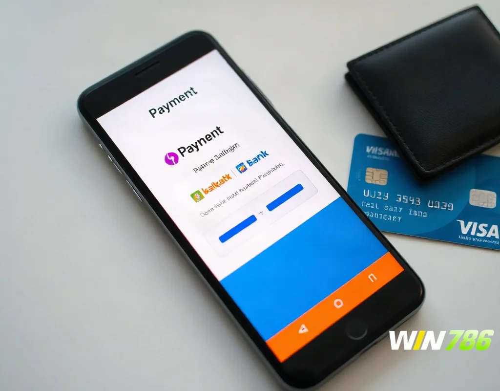 Deposit and withdrawal methods for WIN786 Teen Patti including UPI and bank transfer